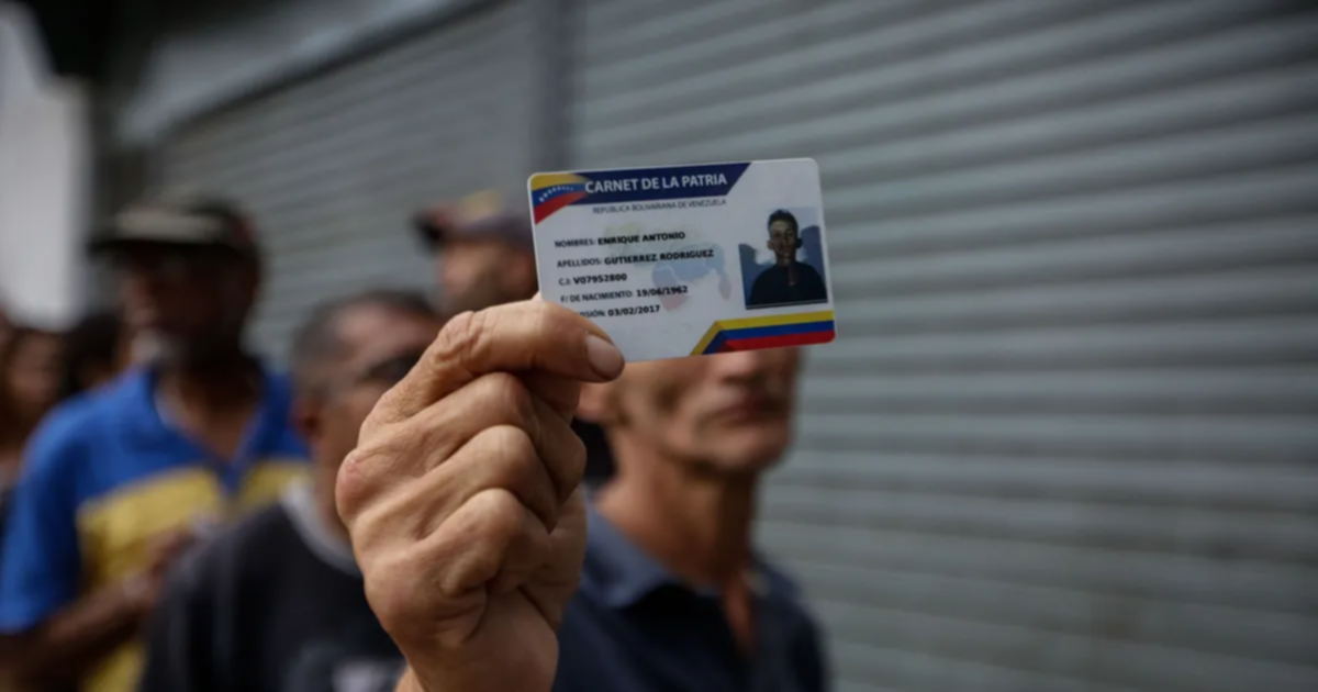 Con este proceso puede obtener por primera vez el Carnet de la Patria: son cinco pasos