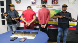 Capturan a dos integrantes del GEDO "Los Miguelitos": cargaban municiones de fusiles y una granada