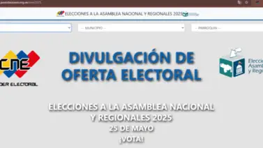 Nuevo sistema de divulgación del CNE: conozca los candidatos y cargos a elegir el 25 de mayo Nuevo sistema de divulgación del CNE: conozca los candidatos y cargos a elegir el 25 de mayo