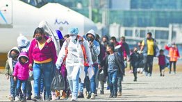 depoertación exprés estados unidos inmigrante redada ice