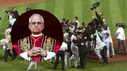 Papa León XVI captado en cámara durante la Serie Mundial 2005: así se ve su afición al beisbol