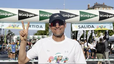 Barcelona: escenario del emotivo homenaje de Luis Enrique a su hija Xana en la carrera de su fundación