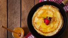 Elabora en seis pasos unas deliciosas panquecas de avena y zanahorias