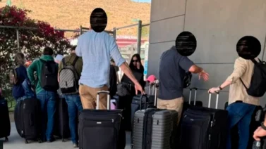 En video: 17 familiares del Chapo se entregan al FBI en Texas
