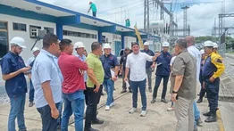Sistema Eléctrico Nacional: ministro de energía inspecciona trabajos de remodelación en subestación