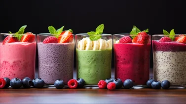 Fortalece tus huesos con este efectivo batido de tres frutas ricas en antioxidantes