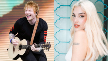 En video: Ed Sheeran y Elena Rose interpretan versión acústica del éxito Thinking Out Loud 