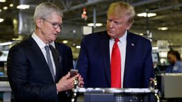 Trump revela que tuvo un problema con el CEO de Apple: este fue el motivo 