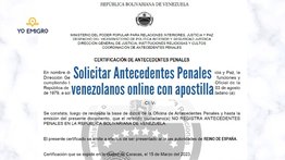 Antecedentes penales en Venezuela: pasos para recuperar o actualizar la clave