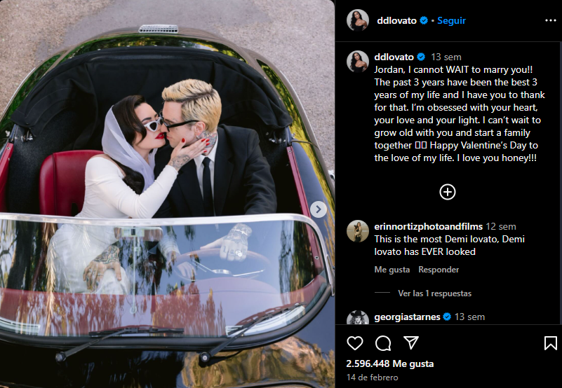 Demi Lovato y Jordan Lutes ya tienen fecha para su boda Demi Lovato y Jordan Lutes ya tienen fecha para su boda