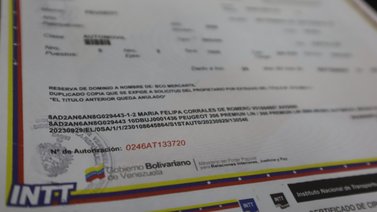 Liberación de reserva de dominio ante el INTT: seis requisitos para el trámite
