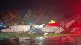 Avión de Air Panamá se sale de la pista y sufre accidente en Isla Colón: tenía 38 pasajeros abordo