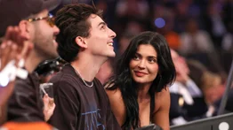 En imágenes: Kylie Jenner y Timothée Chalamet demostraron su amor en un juego de los New York Knicks