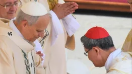 Papa León XIV recibe el tradicional Anillo del Pescador: "Hoy, tú sucedes al beato apóstol Pedro"