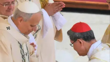 Papa León XIV recibe el tradicional Anillo del Pescador: "Hoy, tú sucedes al beato apóstol Pedro" Papa León XIV recibe el tradicional Anillo del Pescador: "Hoy, tú sucedes al beato apóstol Pedro"
