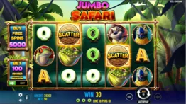 Aventura y ganancias seguras te esperan en Jumbo Safari
