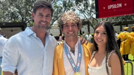 William Levy celebra graduación de su hijo Christopher tras un mes de su arresto 