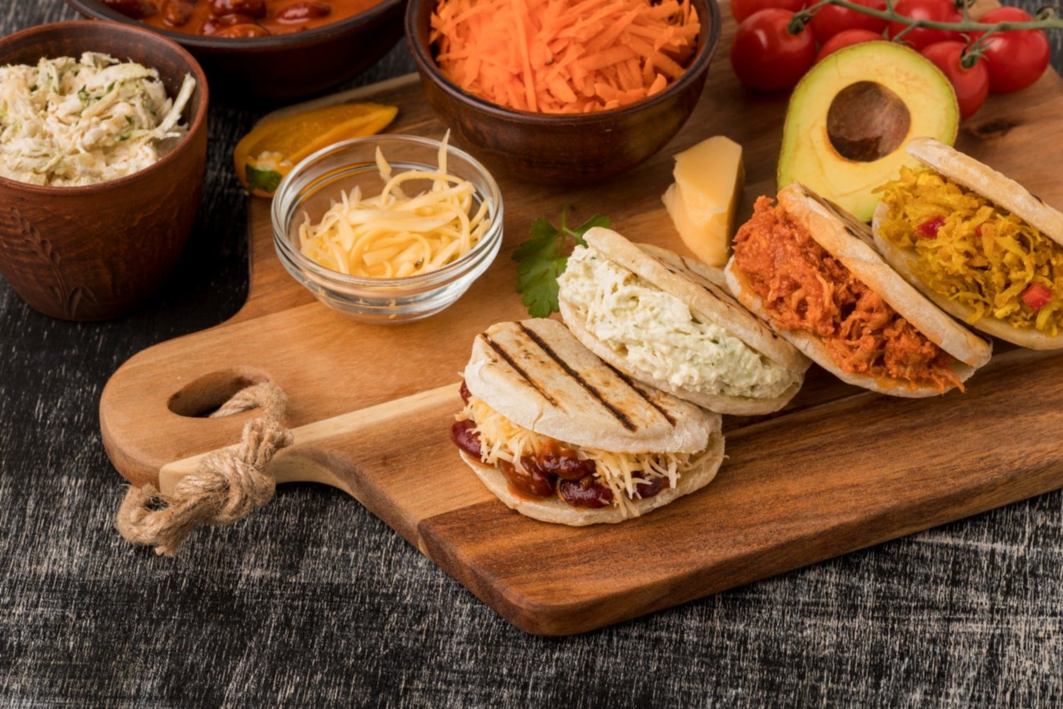 Ni reina pepiada ni dominó: los tres rellenos de arepas más fáciles de preparar