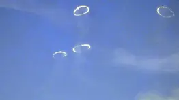 Aro de humo en el cielo causa asombro en Caracas: conozca la verdad detrás del supuesto fenómeno