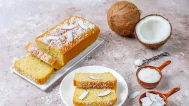 Torta de coco: aprende a preparar un postre saludable con ingredientes económicos  Torta de coco: aprende a preparar un postre saludable con ingredientes económicos