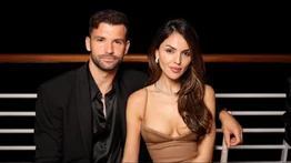Eiza González: la fan número uno de Grigor Dimitrov en Roland Garros