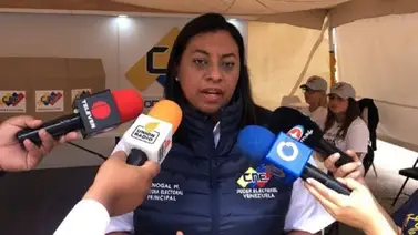 Rectora del CNE Aime Nogal: está habilitado el número 2637 para conocer el centro de votación. Rectora del CNE Aime Nogal: está habilitado el número 2637 para conocer el centro de votación.