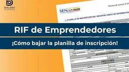 Solicitud de créditos en la banca: pasos para tramitar el RIF de emprendedores