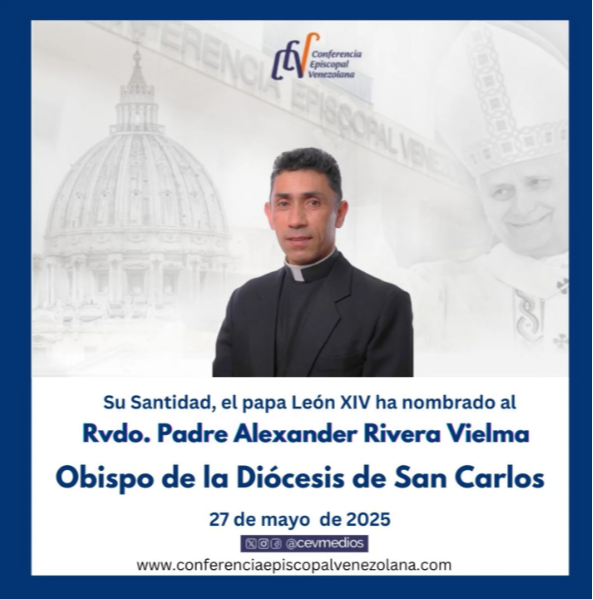 Papa León XIV nombra nuevo obispo de la Diócesis de San Carlos este 27 de mayo
