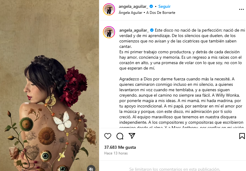 En video: Ángela Aguilar lanza una colaboración con Marc Anthony