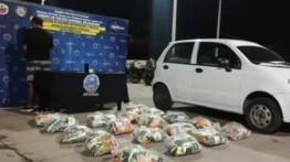 Lo aprehenden por contrabando de bolsas CLAP: la PNB incauta vehículo 