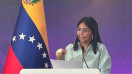 Delcy Rodríguez: campos petroleros de Venezuela operan a plena producción