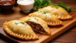 ¡Sin harina! Así puedes elaborar unas nutritivas empanadas de papa en menos de 20 minutos