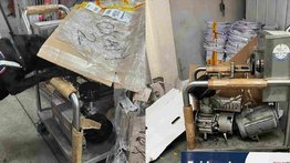 Funcionarios de aeropuerto hallan millonario cargamento de drogas oculto en una encomienda: cae venezolano por narcotráfico