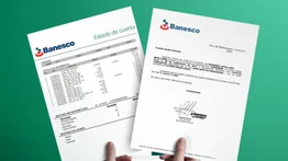 Pasos para tramitar la referencia bancaria desde Banesco Online: viene con sello y firma autorizada