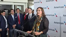 Jacqueline Faría detalla los beneficios de la reconexión aérea en Venezuela: nuevas rutas por sumarse