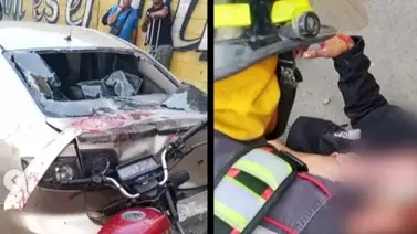 Accidente en Macarao: tres lesionados por colisión entre vehículo y moto Accidente en Macarao: tres lesionados por colisión entre vehículo y moto