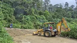 Restringida Troncal 2 de Mérida: lluvias causaron derrumbe 