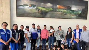 Llega otro grupo de niños repatriados desde EEUU: vuelo del 5 de mayo Llega otro grupo de niños repatriados desde EEUU: vuelo del 5 de mayo