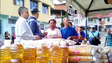 Mercado popular en Caracas el 9 de mayo: bolsas de comida con 12 productos Mercado popular en Caracas el 9 de mayo: bolsas de comida con 12 productos