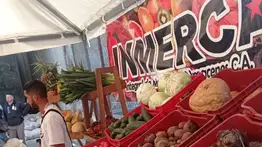 Trabajadores públicos recibieron una jornada de atención alimenticia: productos de la cesta básica a bajo costo