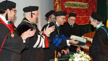 Universidad Monteávila confiere sus primeros doctorados honoris causa: galardonan a Christine de Marcellus y al Dr. Rafael Tomás Caldera Universidad Monteávila confiere sus primeros doctorados honoris causa: galardonan a Christine de Marcellus y al Dr. Rafael Tomás Caldera