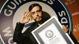 ¡Nuevo récord Guinness! El venezolano César Ruiz realiza hazaña frente a las cámaras 