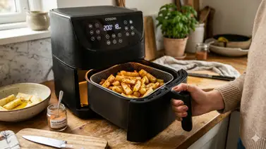 Yuca en freidora de aire: la guarnición crujiente y saludable que sustituye a las papas fritas Yuca en freidora de aire: la guarnición crujiente y saludable que sustituye a las papas fritas