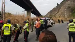 Hombre fallece tras caer del primer viaducto de la autopista Caracas-La Guaira