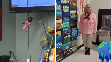 Escándalo escolar: Despiden a maestra en Florida por colgar una muñeca negra en el aula Escándalo escolar: Despiden a maestra en Florida por colgar una muñeca negra en el aula