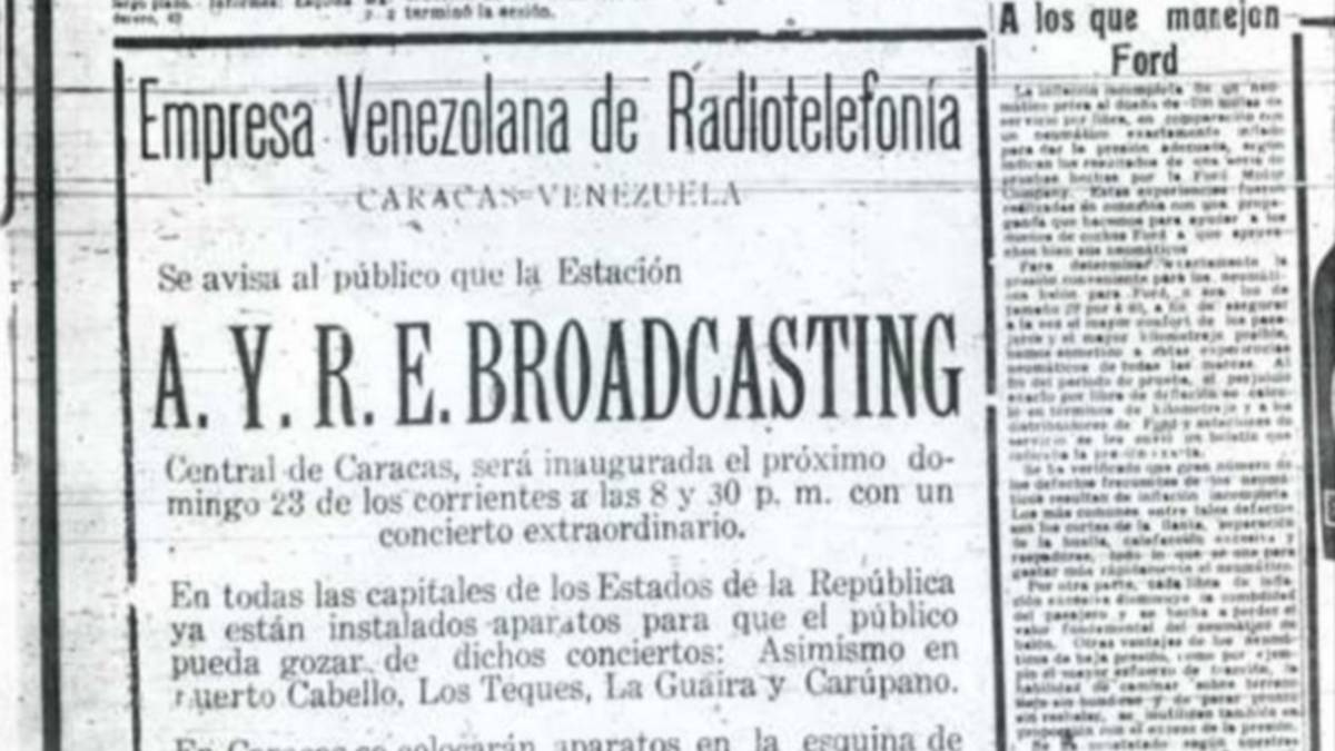 La radio en Venezuela cumple 100 años: estos son los secretos ocultos ...
