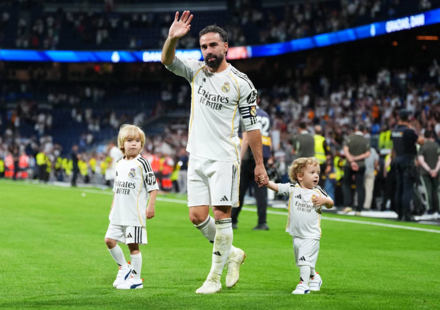 Real Madrid: así fue la gran despedida de Dani Carvajal y David Alaba