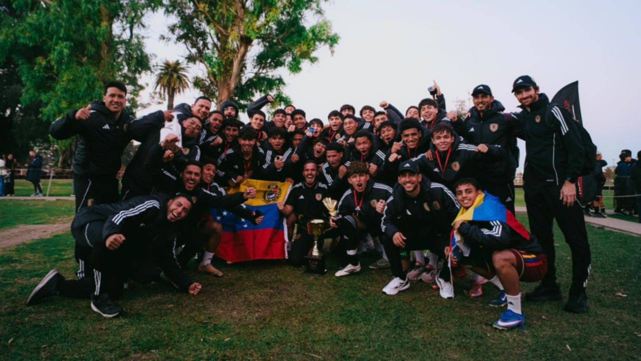 La Vinotinto sub-17 se corona campeona del torneo Canteras de América tras vencer a México