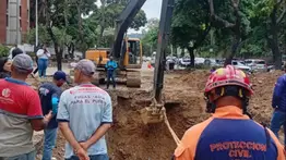 Colapso de tubería matriz en Baruta: alcalde Darwin González ofrece balance este 25 de mayo