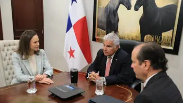 José Raúl Mulino recibe a María Corina Machado en el Palacio de Gobierno: IMÁGENES José Raúl Mulino recibe a María Corina Machado en el Palacio de Gobierno: IMÁGENES